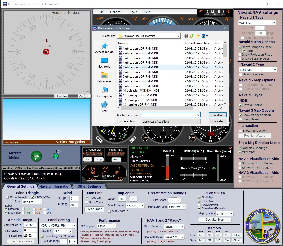 Dashboard Interface